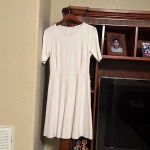 Elie Tahari white midi dress . Was worn once